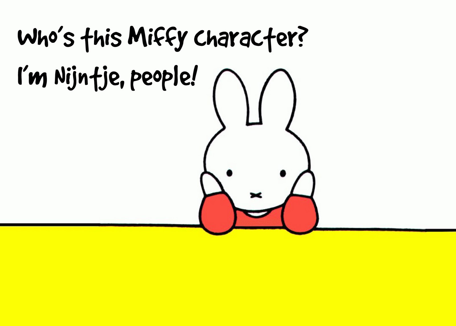 The housewife: No, Miffy is not Japanese.