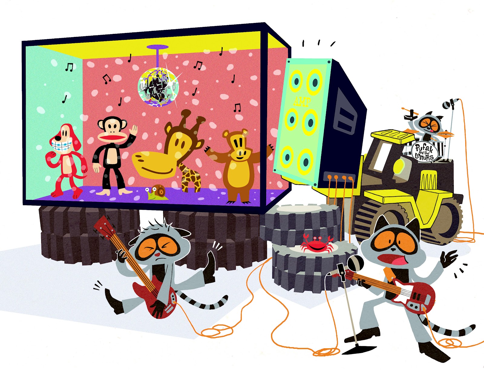 Ahhmei Paul Frank Art Attack