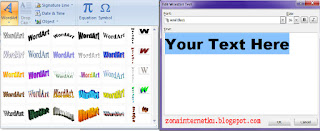 Toolbar WordArt Dі Microsoft Word 2007