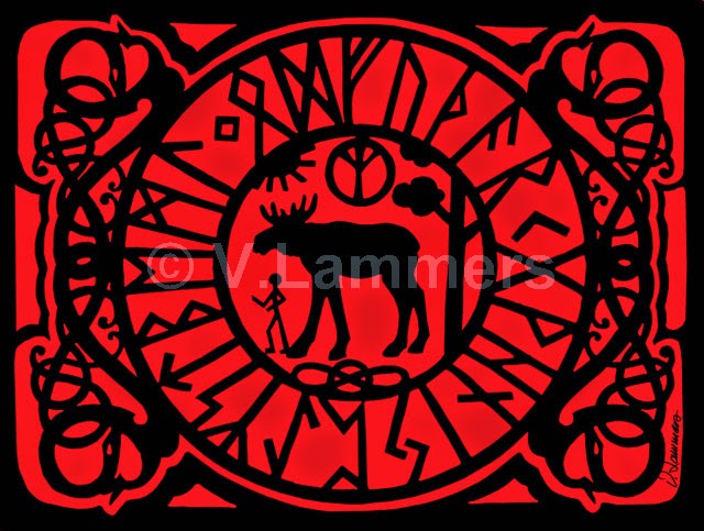 Futhark Black and red
