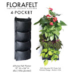 Florafelt 4-Pocket Planter