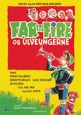 Far til fire og ulveungerne / Father of Four and the Wolf Cubs. 1958. Far til fire og ulveungerne / Father of Four and the Wolf Cubs. 1958.