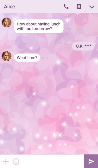 Line 크리에이터스 테마 Alice In Yumekawaii