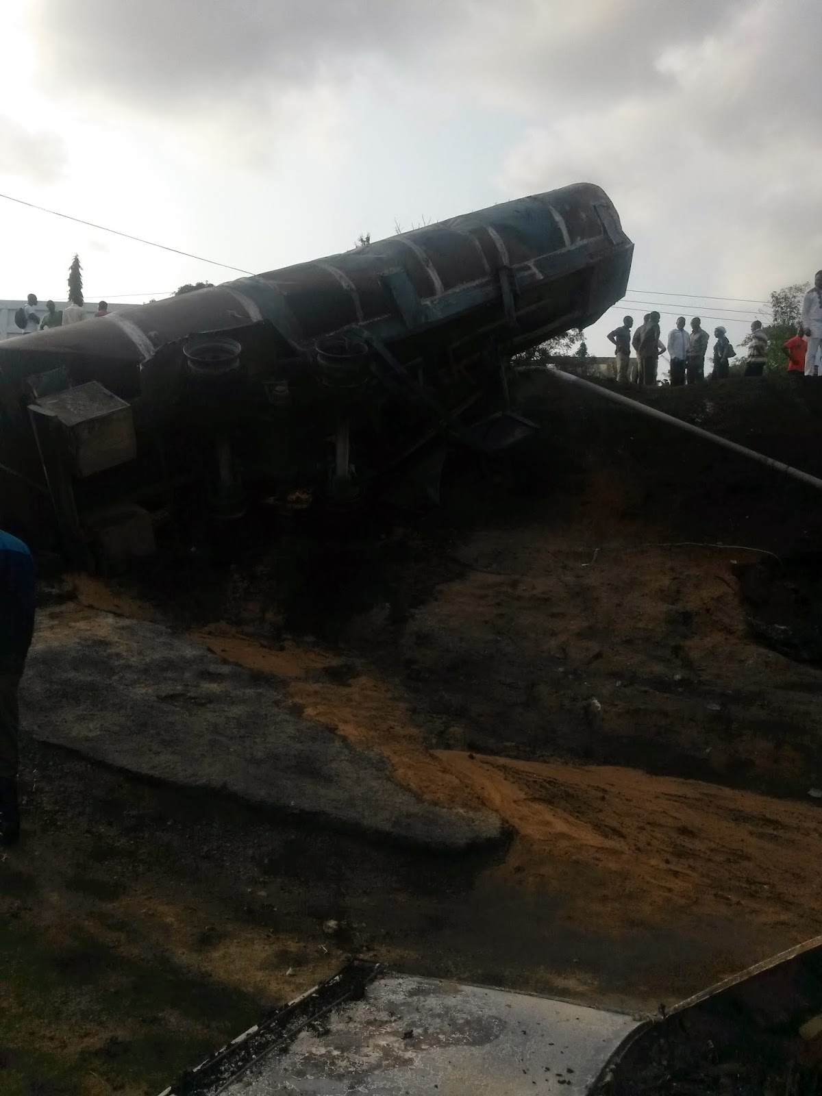Stella Dimoko Fuel Tankers Explode In Calabar.