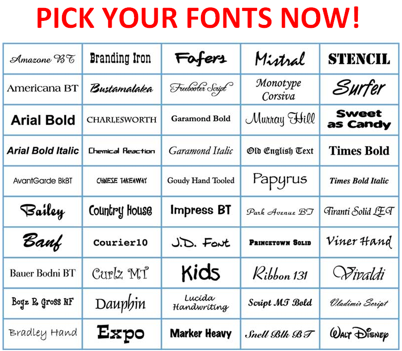 How To Pick The Right Font For Your Design - PELAJARAN