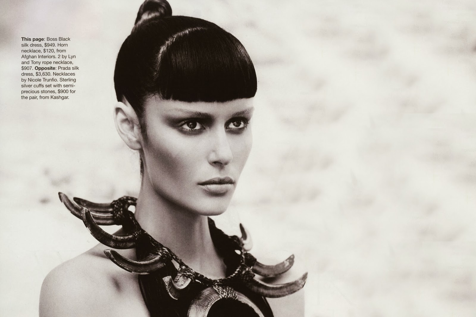 Supermodel Nicole Trunfio photographed by Nicole Bently