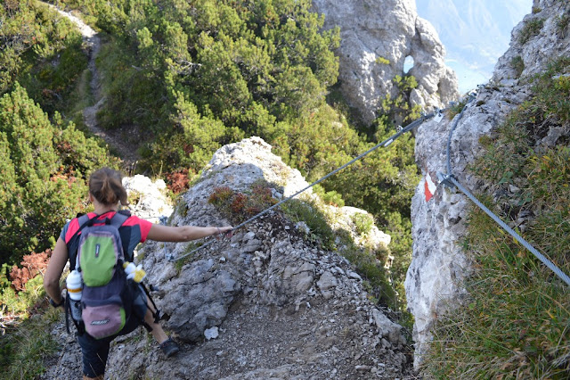 monte corno ferrata pellegrini lago di ledro