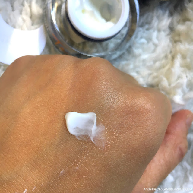 A Glimpse of Glam, VIICode Oxygen Eye Cream, VIICode, VIICode Review, Eye cream review, Product review, Giveaway, Skincare, Skincare product, Swatch, Product swatch, Andrea Tiffany