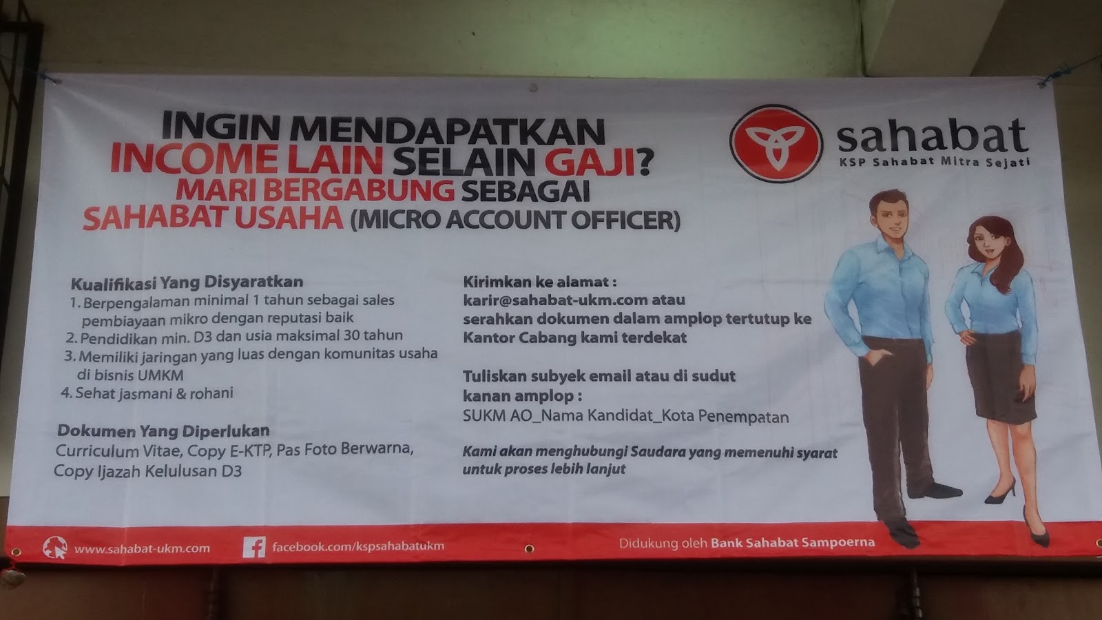 Loker Lowongan Kerja 2018 Jakarta Padang Dan Seluruh Cabang Pt Bank Sahabat Sampoerna