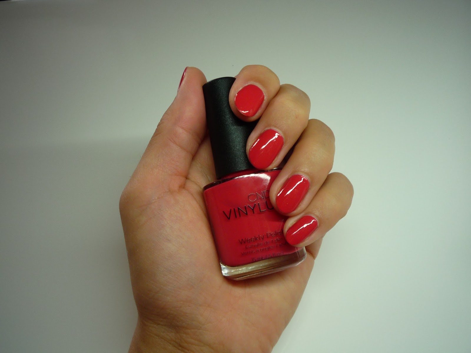 10. "CND Vinylux in Lobster Roll" - wide 5