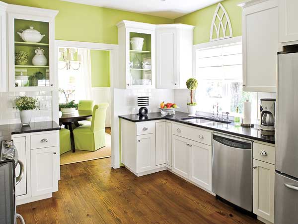 Muebles y Decoración de Interiores - DEMODI : Cocinas de Color Verde
