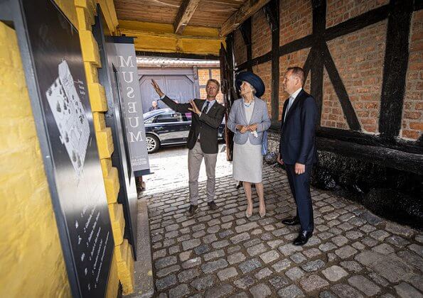 Danish Princess Benedikte attended the opening of Jacob A. Riis Museum in Ribe city of Southwest Jutland. journalists and social reformers