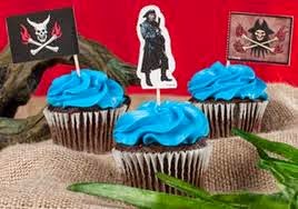 Cupcakes Piratas del Caribe, parte 1