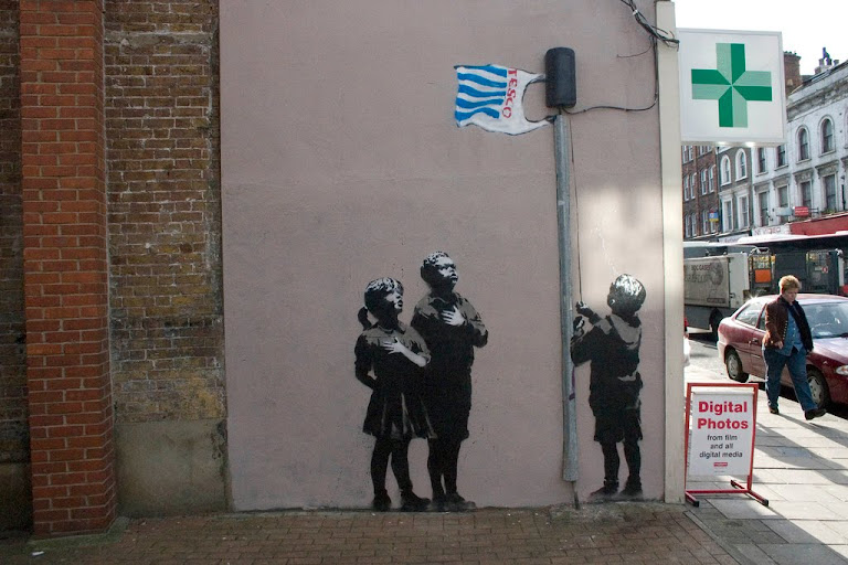 Banksy's work