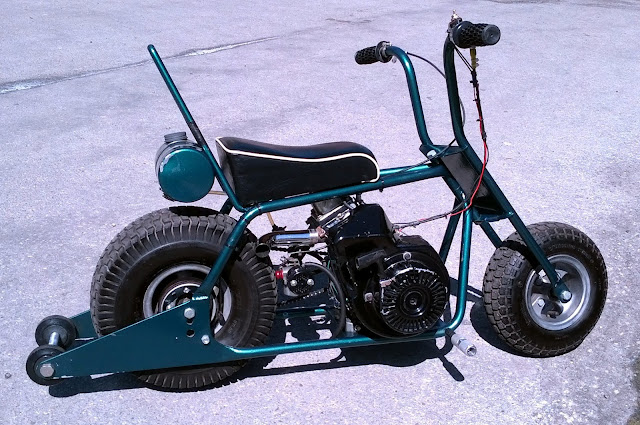 Simple Bolt On Wheelie Bars Create A Lot To Hand This Mini Bike An ...