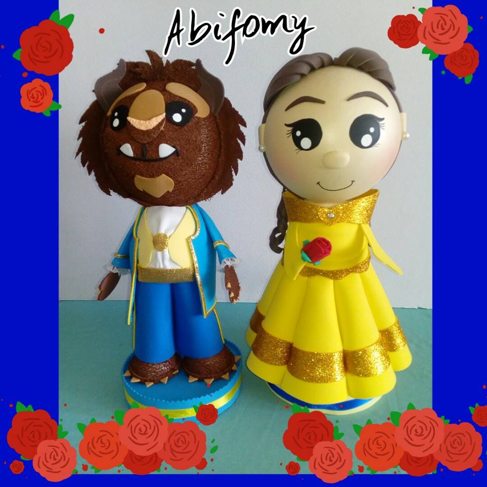 fofuchas bella y bestia