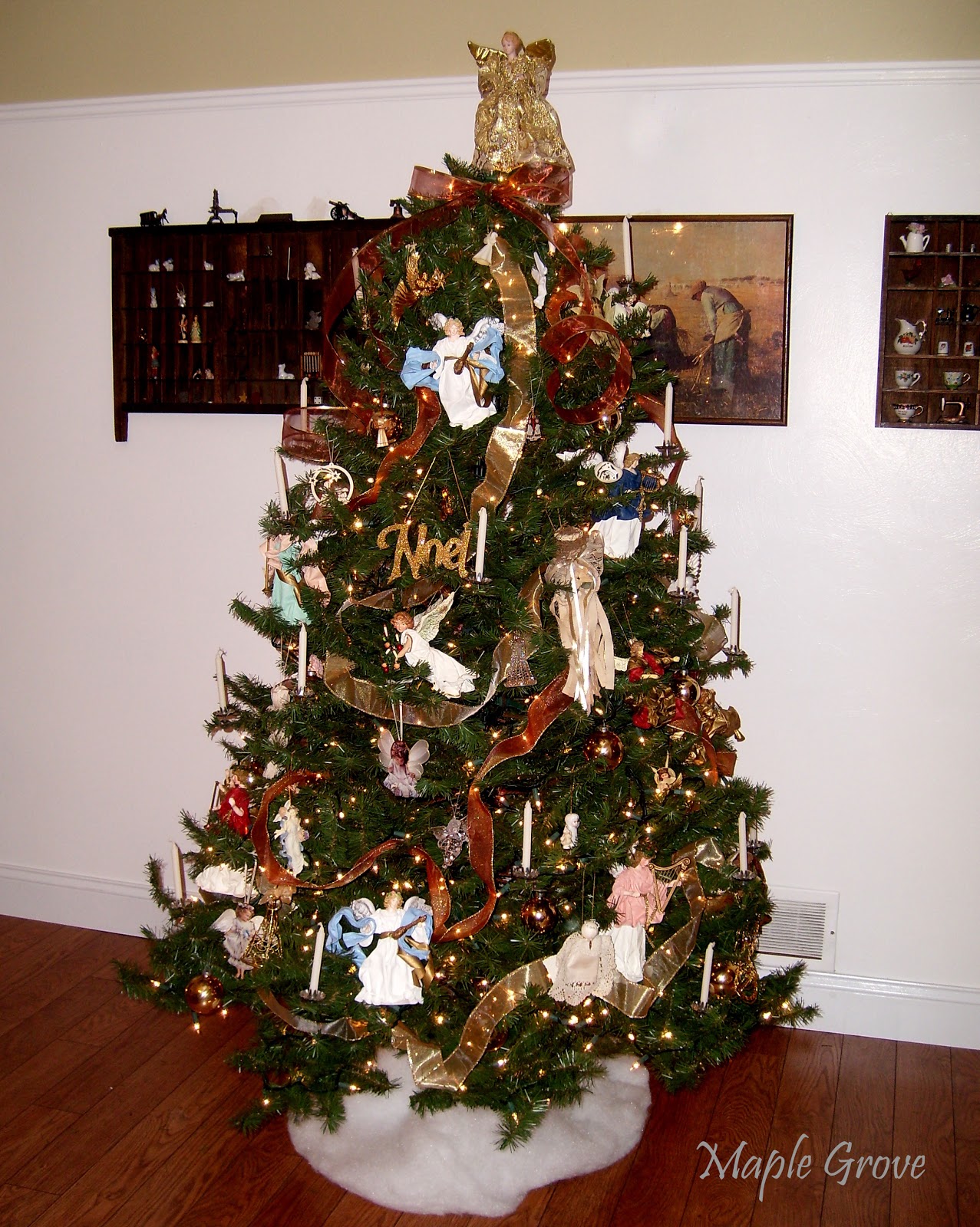 Maple Grove Christmas Decorating Series Part 3 The Angel Tree