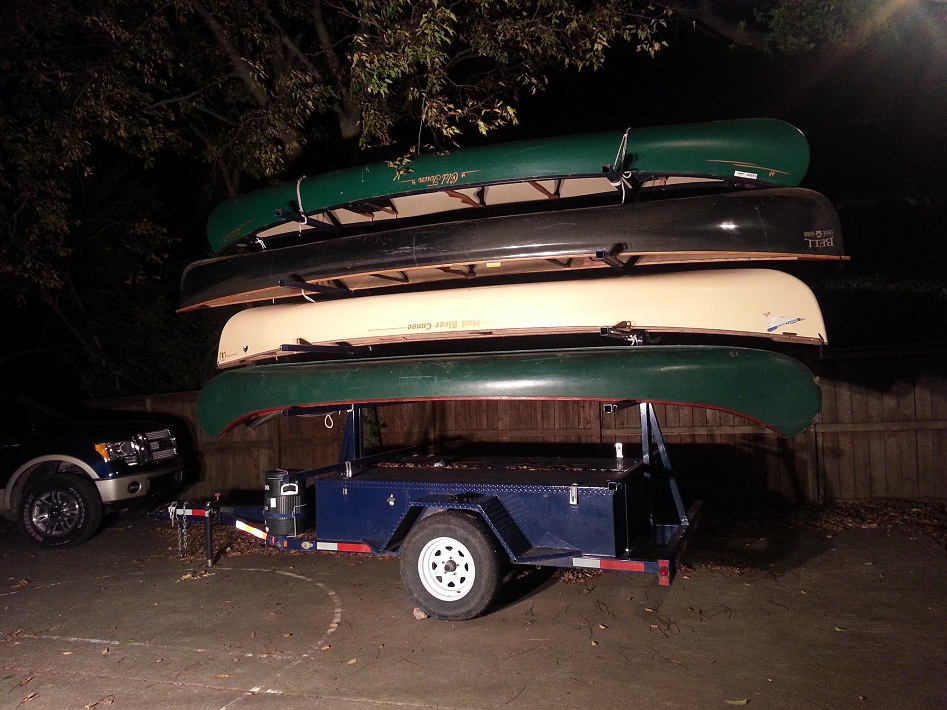 The ReadyRoll Canoe Club Monday Morning Boat Count