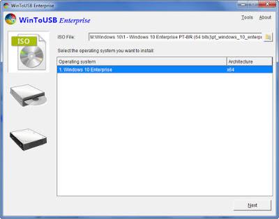 برنامج حرق أى نسخة ويندوز على فلاش ميموري WinToUSB Enterprise 3.3