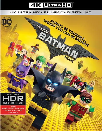 The LEGO Batman Movie (2017) 2160p HDR BDRip Dual Latino-Inglés [Subt. Esp] (Animación. Comedia)