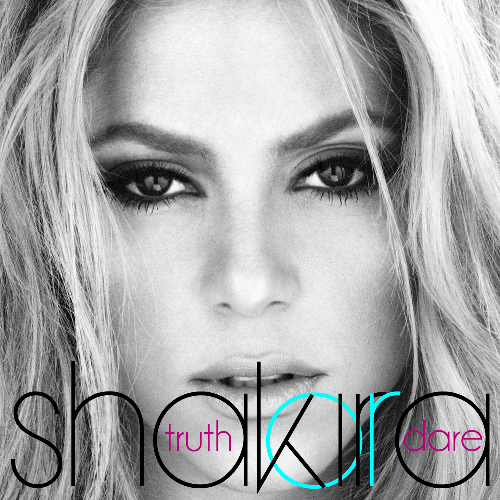 Shakira "Truth Or Dare" official single cover.