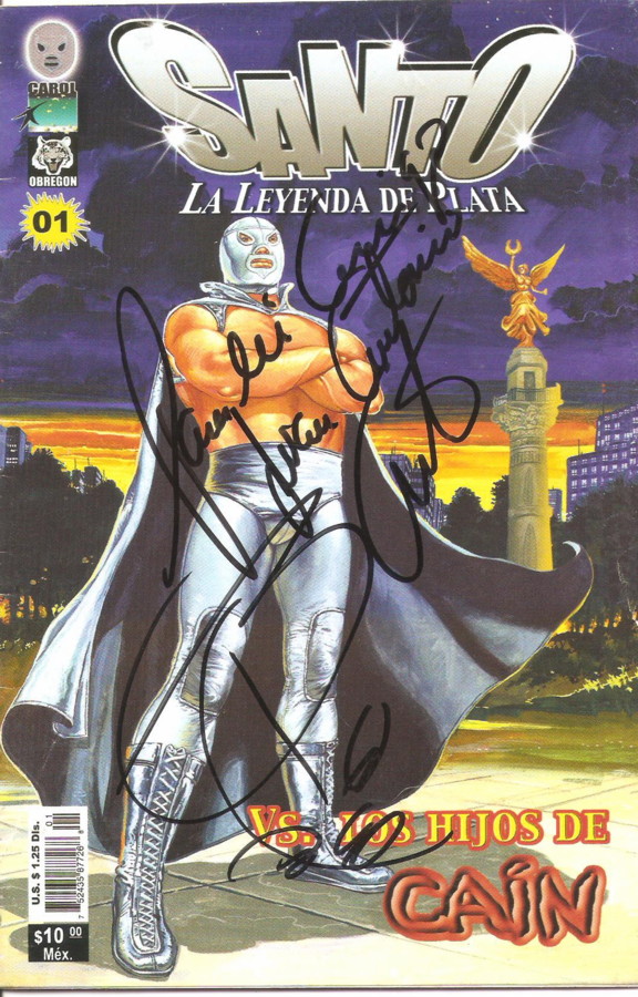 EL MUNDO DEL COMIC SANTO LA LEYENDA DE PLATA número 1 (Exhibición)
