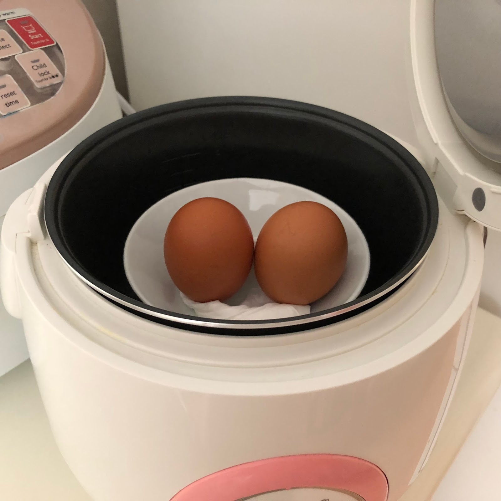 My Mind Patch Mini Rice Cooker Steamed Hardboiled Egg