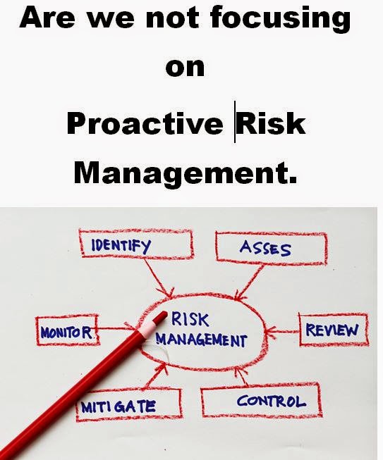 Not focusing on Risk Management