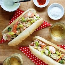 recipe for new england lobster roll sandwich