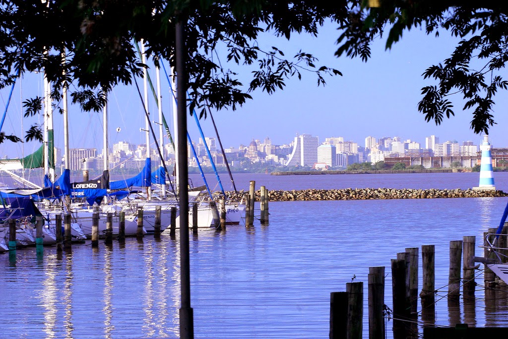 Porto Alegre vista da zona sul