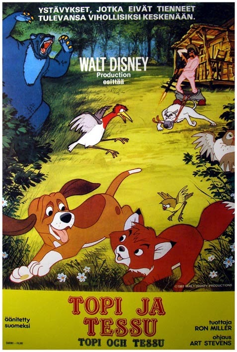 Elokuvalippuja Disney Klassikot 24 Topi ja Tessu Elokuvalippuja Disney Klassikot 24 Topi ja Tessu