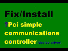 asus pci simple communication controller driver asus pci simple communication controller driver