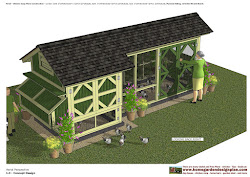 chicken coop plans m210 build construction garden coops ramp