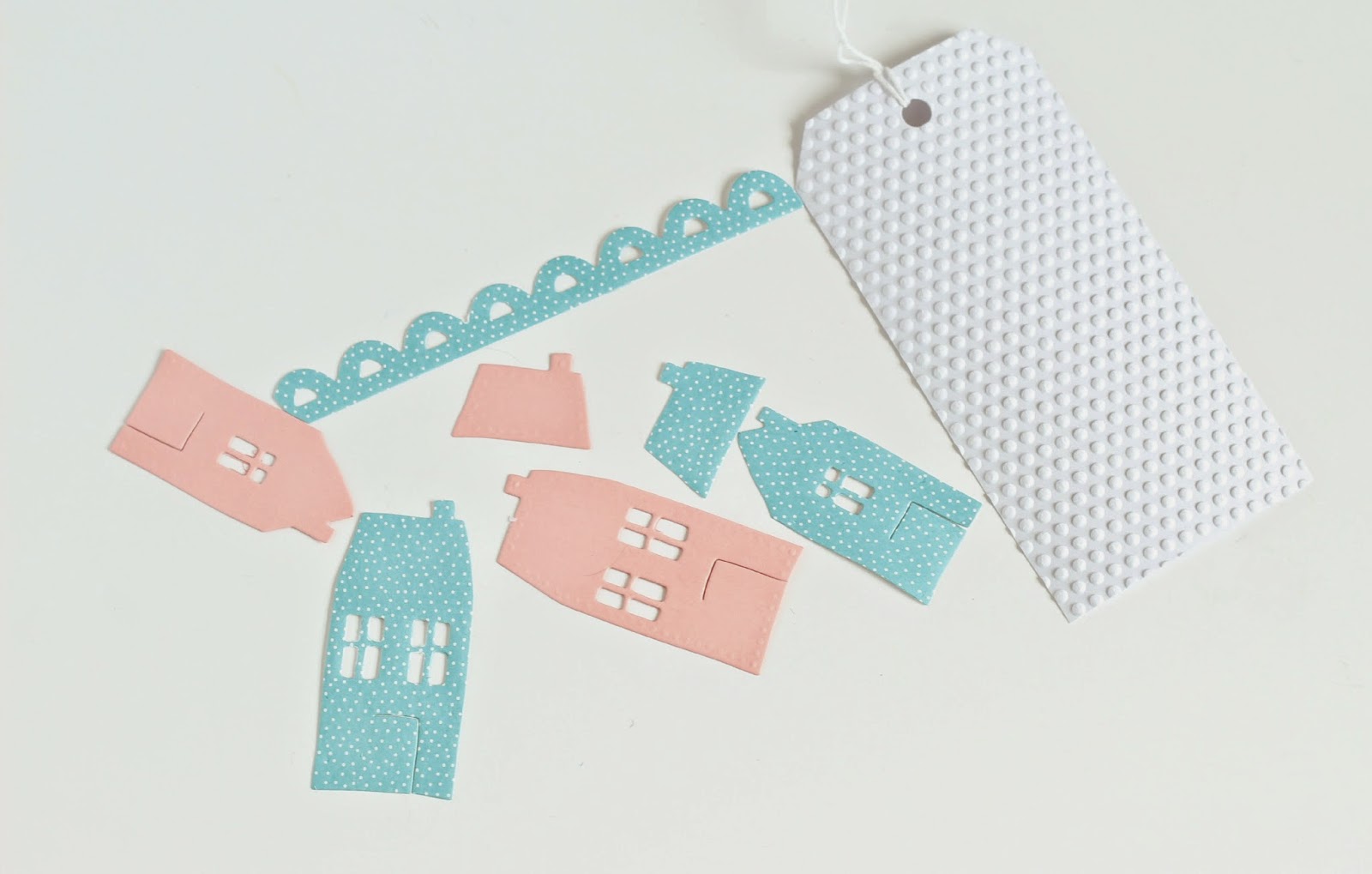 Crafting ideas from Sizzix UK New Home Gift Tag