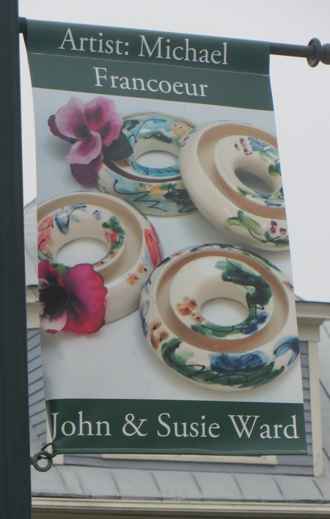 Francoeur My Art My Travels My Thoughts Michaels Banner on