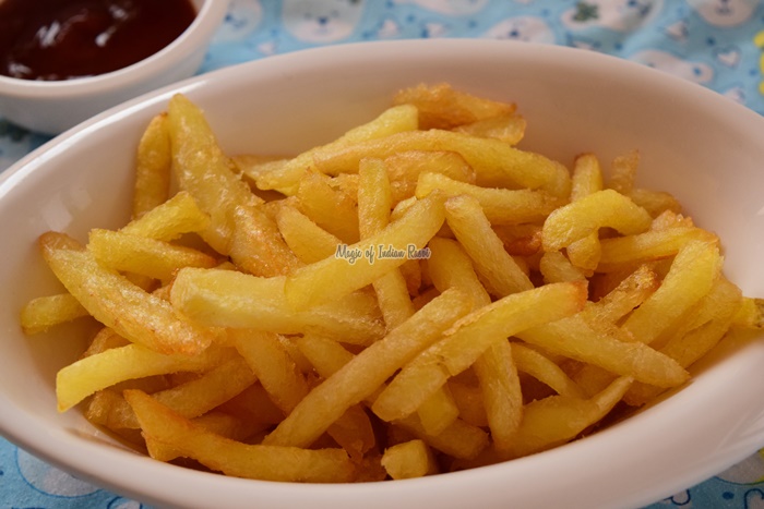 How to Make Perfect Frozen French Fries - Magic of Indian Rasoi -Priya R