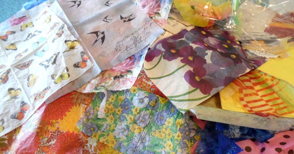 Tonny's inspiratie Making fabric paper