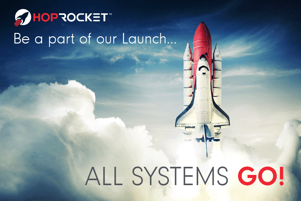 HopRocket Email Updates "All Systems Go!" Campaign