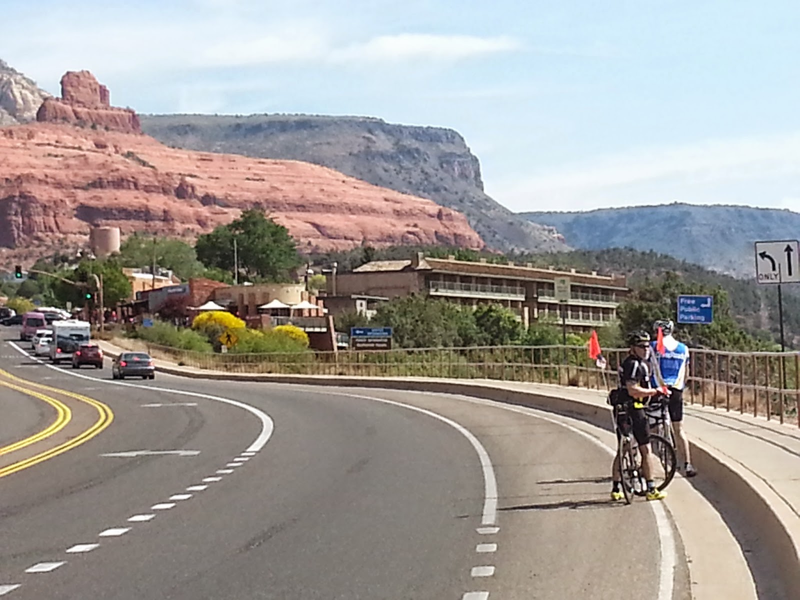 Herm's CoasttoCoast Bike Ride 2014 Day 7 Cottonwood to Flagstaff, AZ