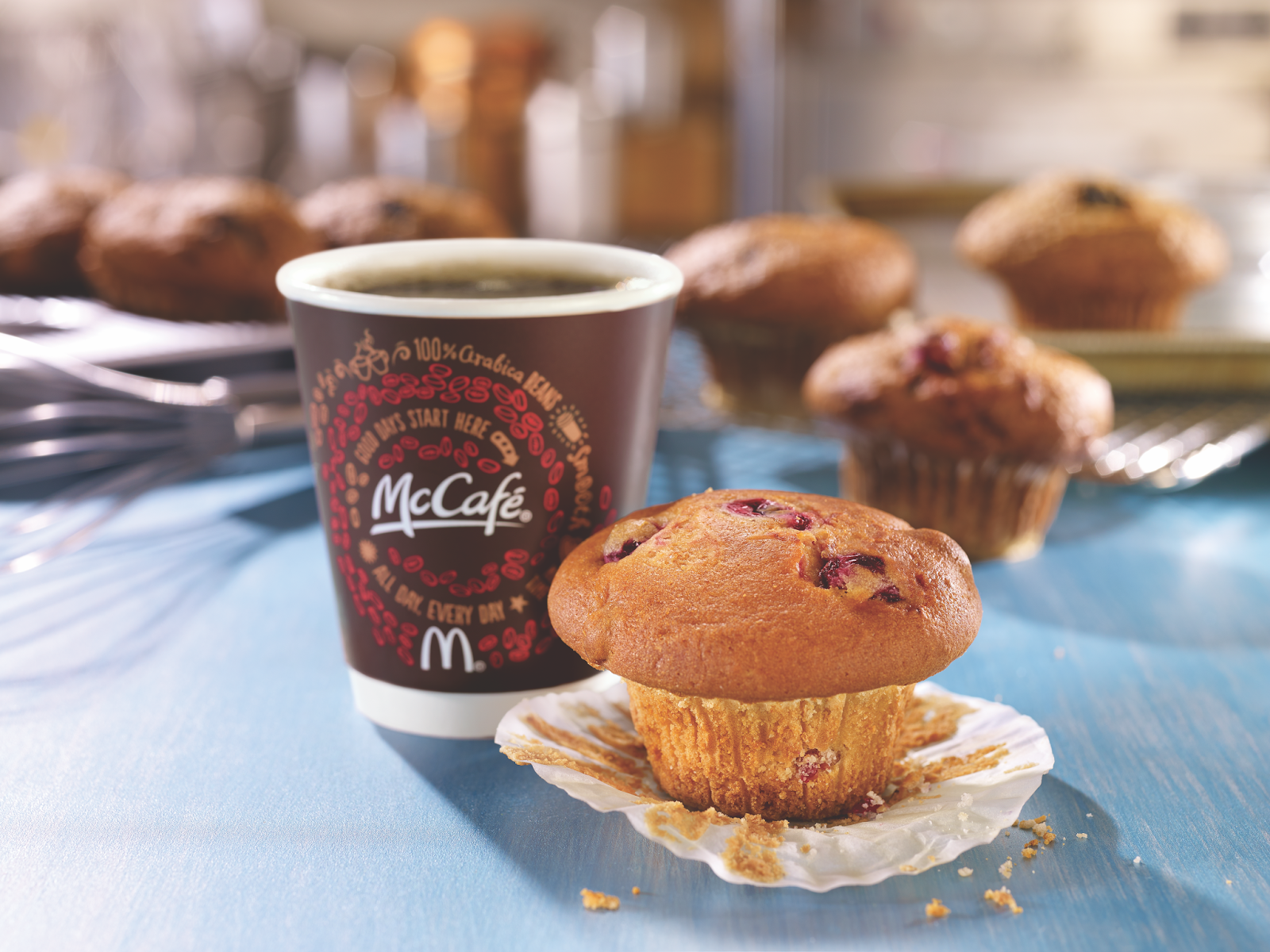 Local McDonald's Restaurants Are Introducing McCafé Muffins on