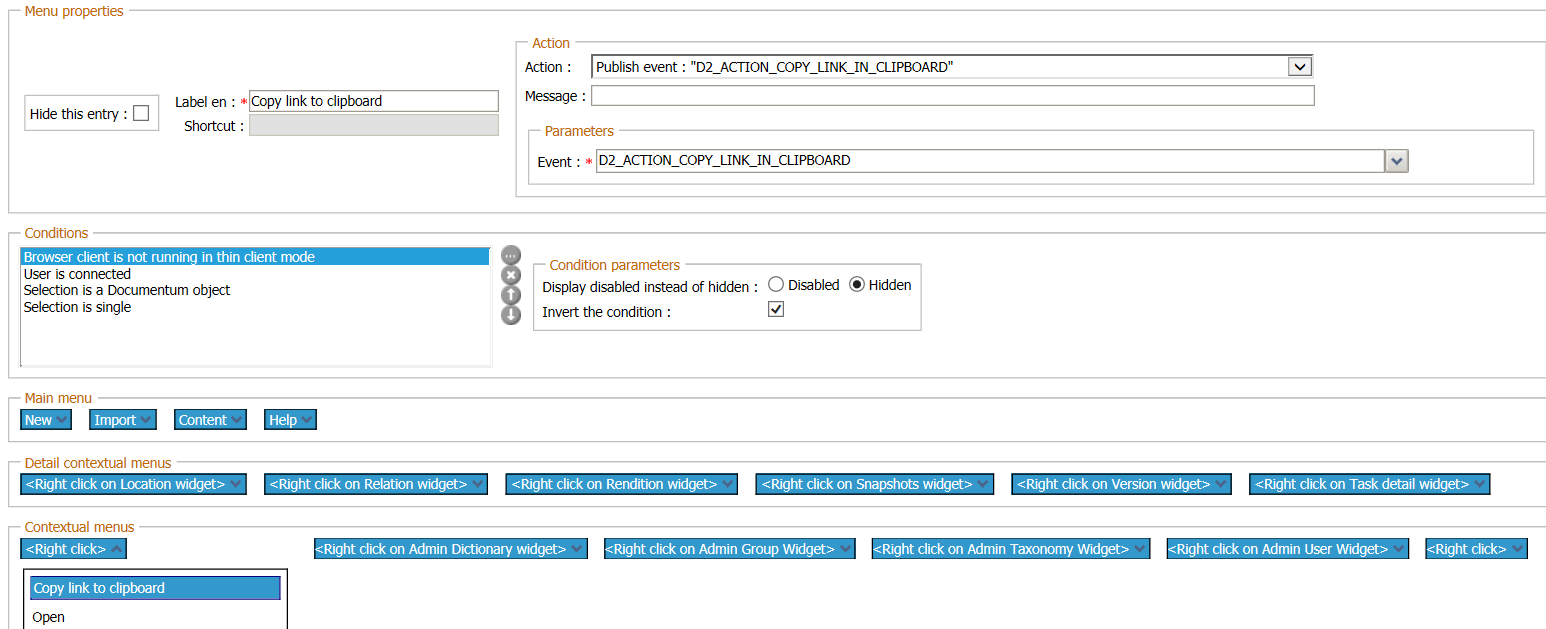 Java blog Documentum D2 custom action plugins