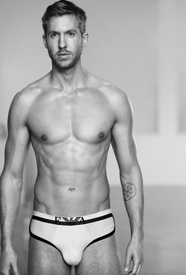 mylifestylenews: EMPORIO ARMANI x Calvin Harris @ SS2015 Underwear Ad  Campaign