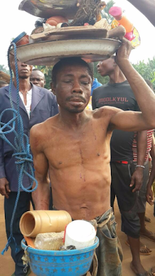 1 Man attacked by youths in Abia after they claimed he was a wizard (photos)