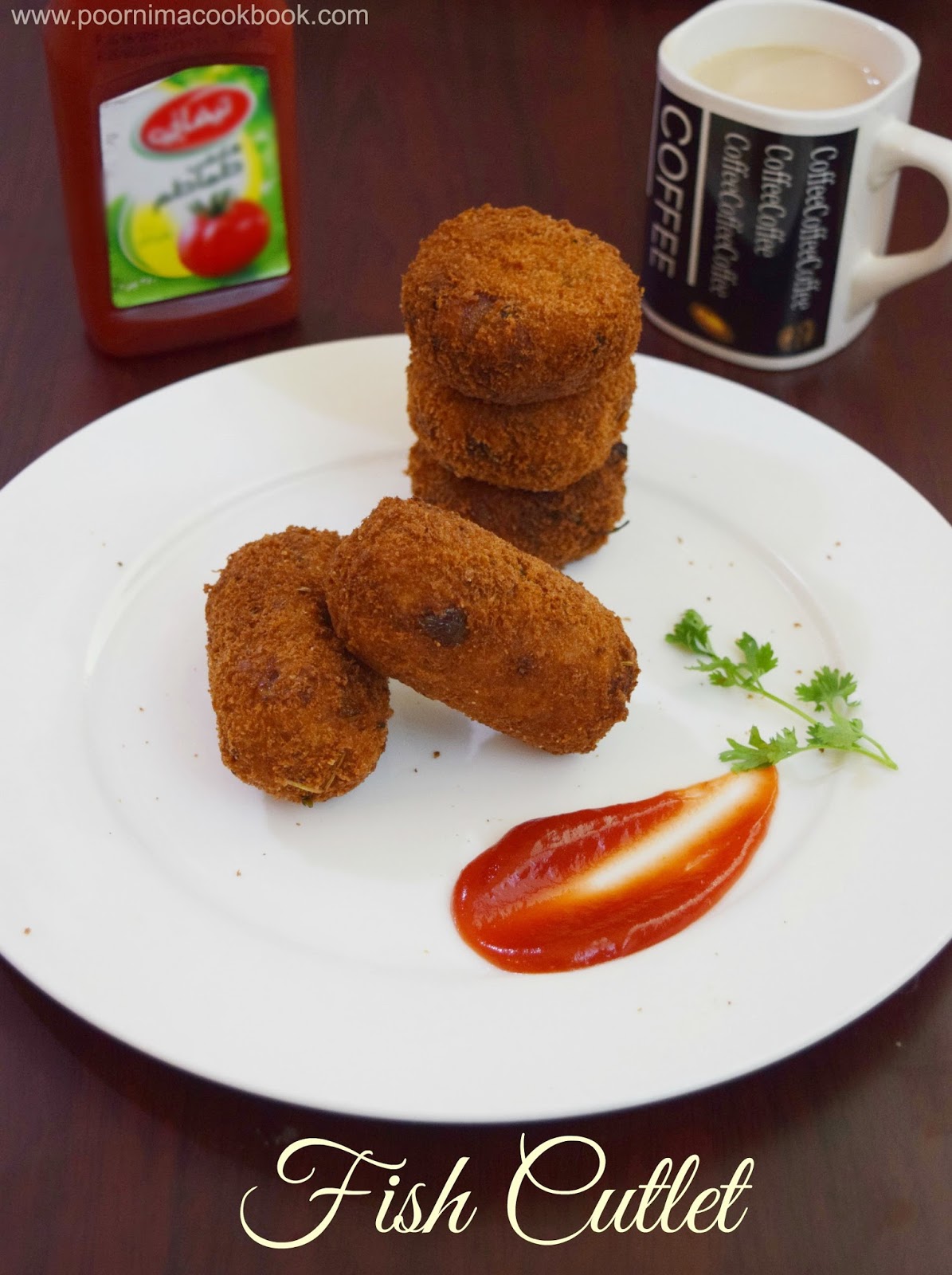 Poornima's Cook Book Fish Cutlet Recipe Indian Style