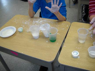 Making Slime: When studying States of Matter with my second graders, we made two different kinds of slime. This blog post contains the recipes for both!
