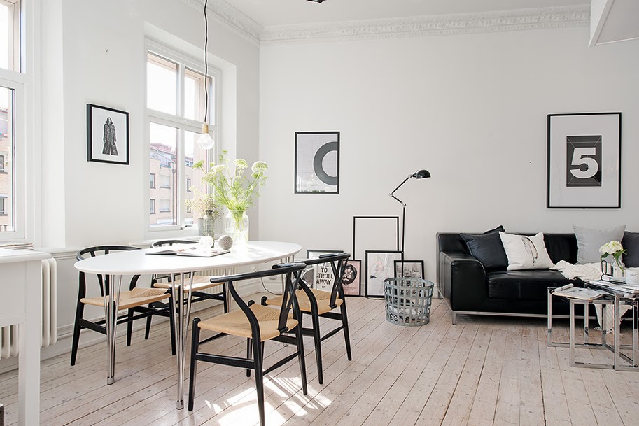 En la cabeza de Sari: Papel pintado en la cocina