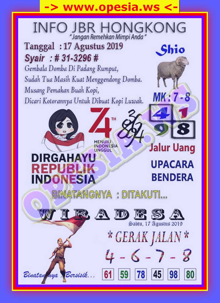 18+ Jbr Malam Rabu 6 Juli 2022