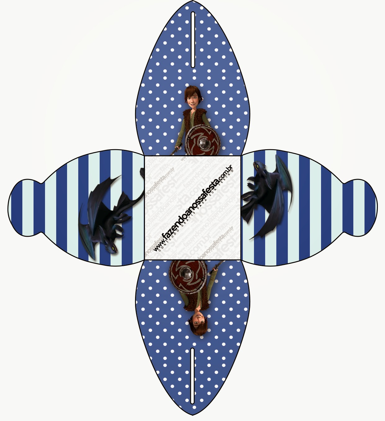 How to Train your Dragon: Free Printable Boxes.