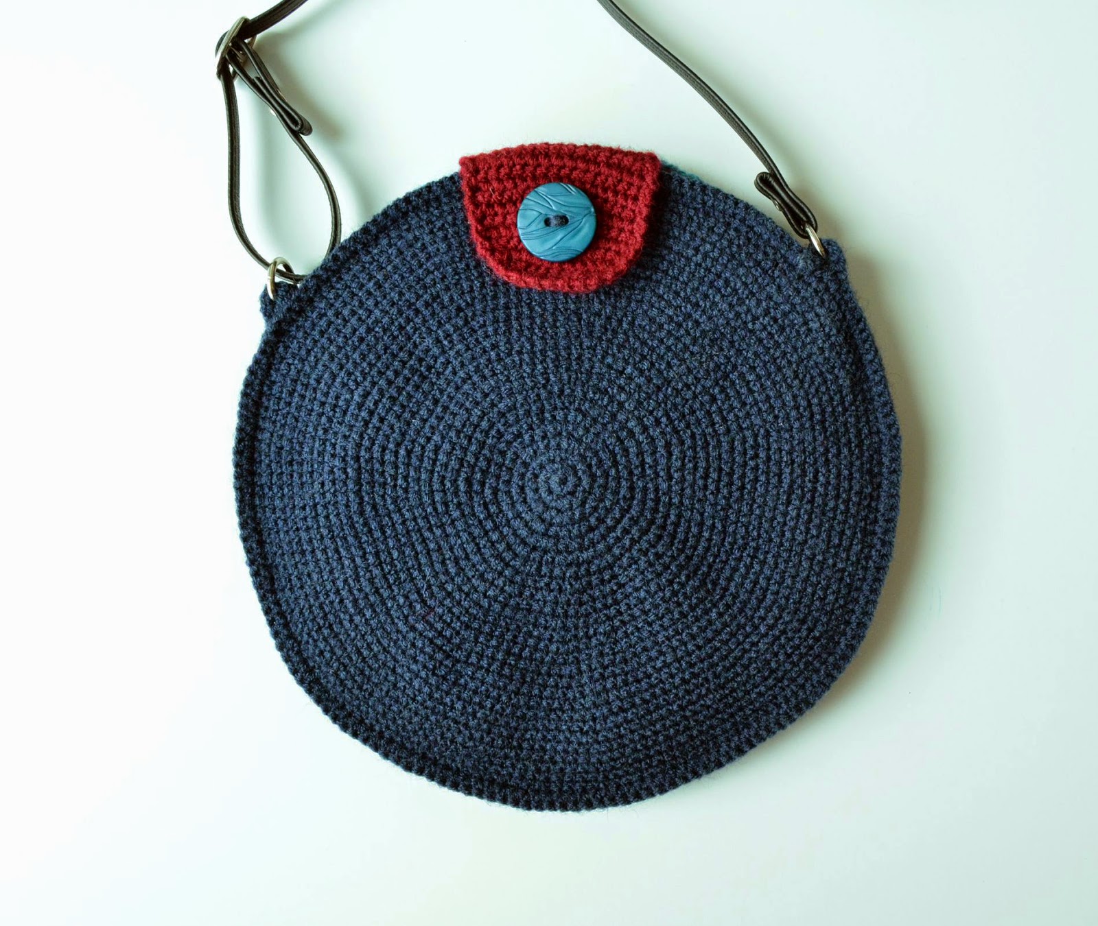 My Kaleidoscope Round Mandala Bag | LillaBjörn&#39;s Crochet World