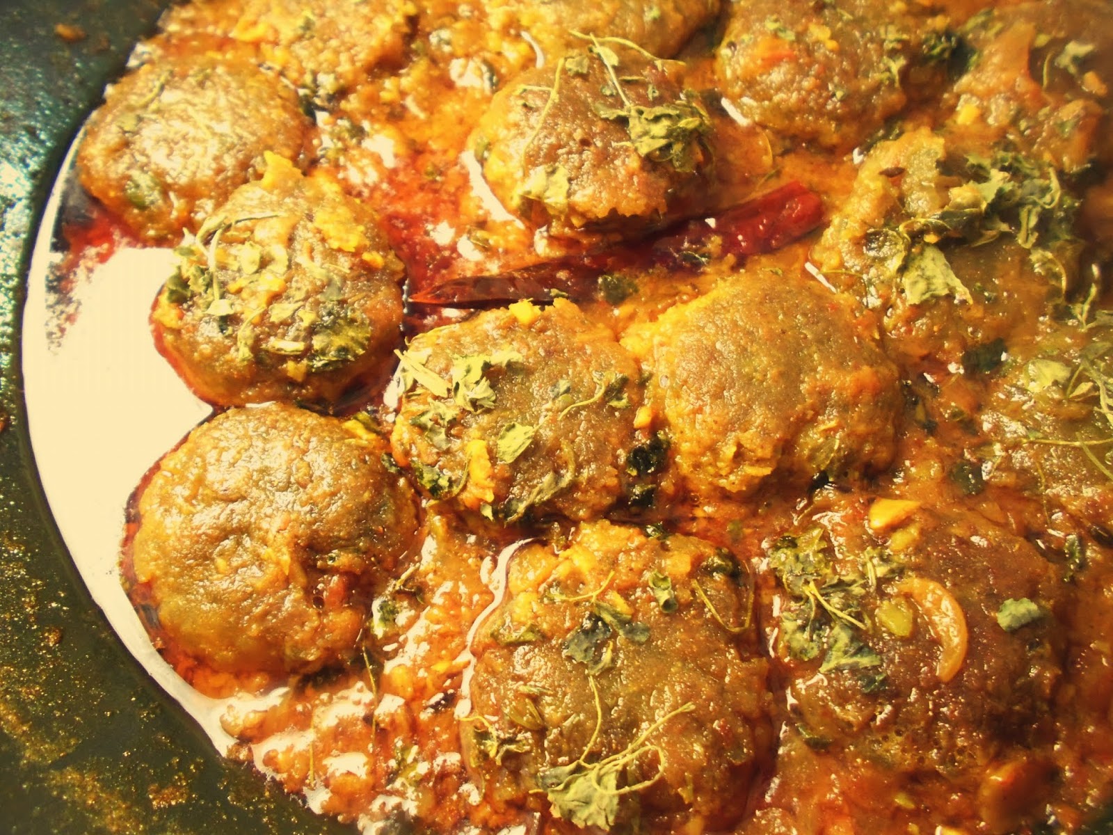 Veg Kofta Curry Recipes Matar Kofta Curry Recipe by Piya's Kitchen